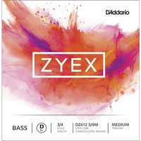 Read more about the article DAddario Zyex Double Bass D String 3/4 Size Medium