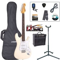 Read more about the article Encore E6 Electric Guitar Outfit Vintage White