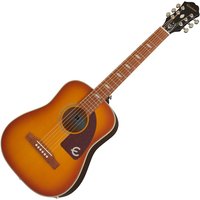 Epiphone Lil Tex Electro Travel Acoustic Outfit Faded Cherry