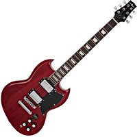 Brooklyn Electric Guitar by Gear4music Red