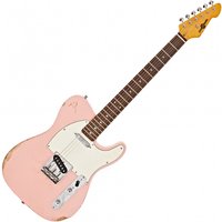 Knoxville Select Legacy Guitar by Gear4music Soft Pink