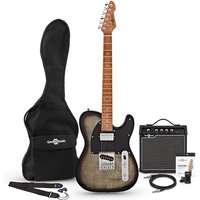 Read more about the article Knoxville Select Electric Guitar HS + Amp Pack Trans Black