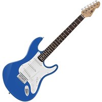 LA Electric Guitar by Gear4music Blue - Nearly New