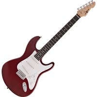 LA Electric Guitar by Gear4music Red - Nearly New