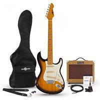 LA Select Legacy Guitar + Tweed Amp Pack Sunburst