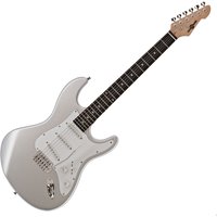 LA Electric Guitar by Gear4music Silver