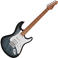 Read more about the article LA Select Electric Guitar HSS By Gear4music Denim Burst – Nearly New