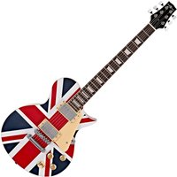 New Jersey Electric Guitar by Gear4music Union Jack - Nearly New