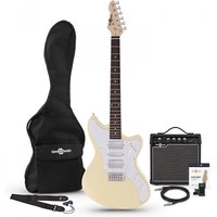 Seattle Electric Guitar + Amp Pack Vintage White
