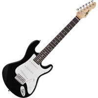 3/4 LA Electric Guitar by Gear4music Black - Nearly New