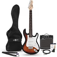 3/4 LA Electric Guitar + Amp Pack Sunburst