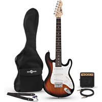 3/4 LA Electric Guitar + Miniamp Sunburst