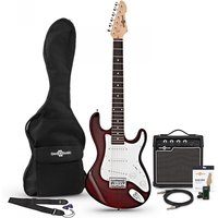 Read more about the article 3/4 LA Electric Guitar + Amp Pack Wine Red