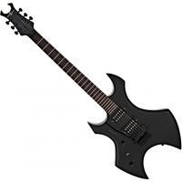 Read more about the article Harlem X Left Handed Electric Guitar by Gear4music Black – Nearly New