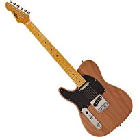 Knoxville Left Handed Electric Guitar by Gear4music Natural