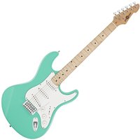 LA Select Electric Guitar SSS By Gear4music Seafoam Green -NearlyNew