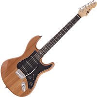 LA Select Electric Guitar SSS By Gear4music Natural