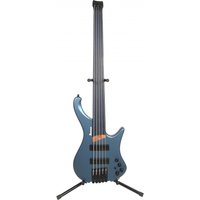 Ibanez EHB1005F Bass Workshop Fretless Arctic Ocean Matte - Ex Demo