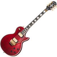 Read more about the article Epiphone Alex Lifeson Les Paul Custom Axcess Quilt Ruby