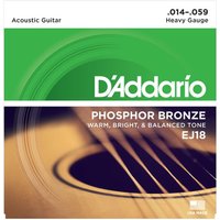 DAddario EJ18 Phosphor Bronze Heavy 14-59