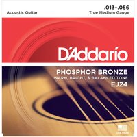 DAddario EJ24 Phosphor Bronze True Medium 13-56