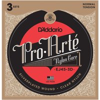 DAddario 3-Pack Pro-Arte Normal Tension