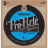 DAddario 3-Pack Pro-Arte Hard Tension Strings