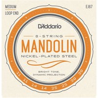 DAddario EJ67 Nickel 11-39 Medium Mandolin Strings