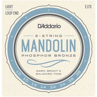 DAddario EJ73 Mandolin Strings Phosphor Bronze Light 10-38