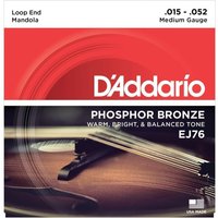 Daddario EJ76 Phosphor Bronze Mandola Strings Medium 15-52