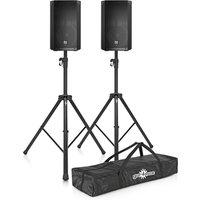 Electro-Voice ELX200-12 12 Passive PA Speakers with Stands