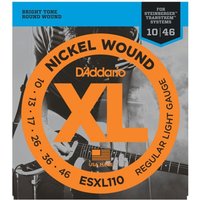 DAddario ESXL110 Ball End Electric Strings Regular Light 10-46