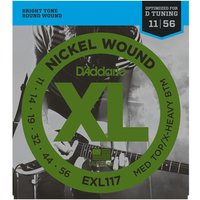 Read more about the article DAddario EXL117 Nickel Wound Medium Top/Extra Heavy Bottom 11-56