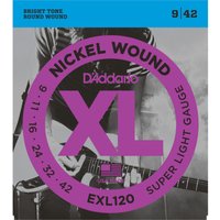 Read more about the article DAddario EXL120 Electric Guitar Strings Super Light 9-42