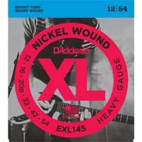 DAddario EXL145 Nickel Wound Heavy Plain 3rd 12-54