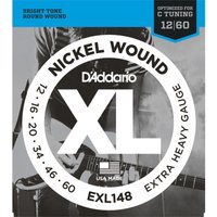 DAddario EXL148 Nickel Wound Extra-Heavy 12-60