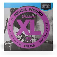 DAddario Nickel-Wound Fender Bass VI Strings .024-.084