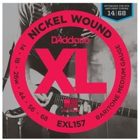 Daddario EXL157 Nickel Wound Baritone Guitar Strings