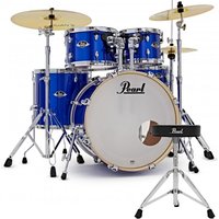 Pearl Export 20 Fusion Drum Kit w/Free Stool Voltage Blue