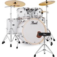 Pearl Export 20 Fusion Drum Kit w/Free Stool Matte White