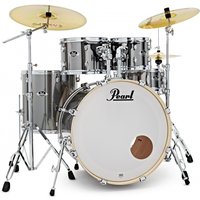 Pearl Export EXX 22 Rock Drum Kit Smokey Chrome