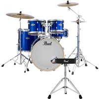 Pearl Export 22 Rock Drum Kit w/Free Stool High Voltage Blue