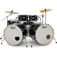 Pearl EXX Export 7pc Double Bass Drum Kit Jet Black