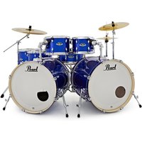 Pearl EXX Export 7pc Double Bass Drum Kit High Voltage Blue