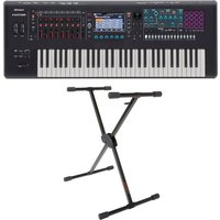 Roland Fantom 6 61 Key Synthesizer Workstation with X-Frame Stand