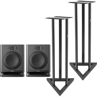 Focal Alpha 80 Evo Active Studio Monitors with Stands