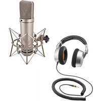 Neumann U87 AI Studio Microphone Nickel with Free NDH 20 Headphones