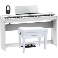 Roland FP-90X Home Piano Premium Bundle White