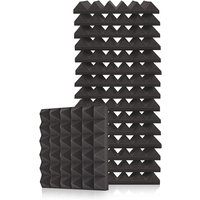 Read more about the article AcouFoam 30cm Acoustic Panels by Gear4music Pack of 16
