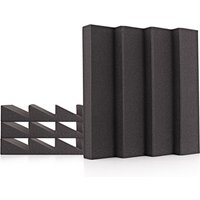 Read more about the article AcouFoam 30cm 4-Wedge Acoustic Panels by Gear4music Pack of 4